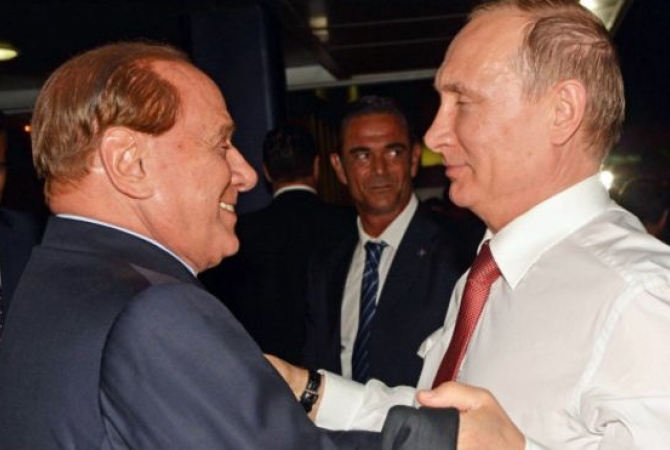 Путин и Берлускони провели выходные на Алтае