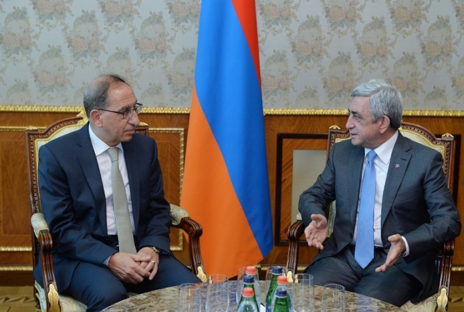 Президент Армении поглагодарил арабский народ, приютивший армян, 
спасшихся во время Геноцида 
