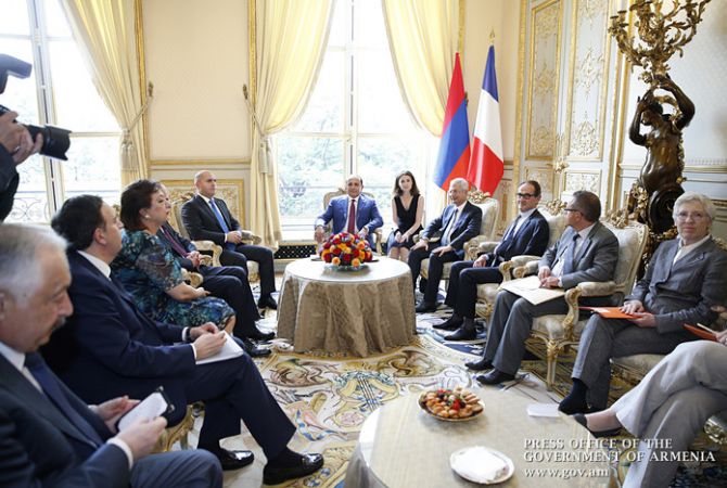Armenian PM thanks French Parliament Speaker for recognition of Genocide by law
