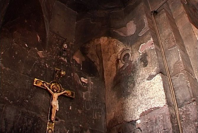 Возобновилась реставрация фрески «Видение пришествия Спасителя» в Лмбатаванке