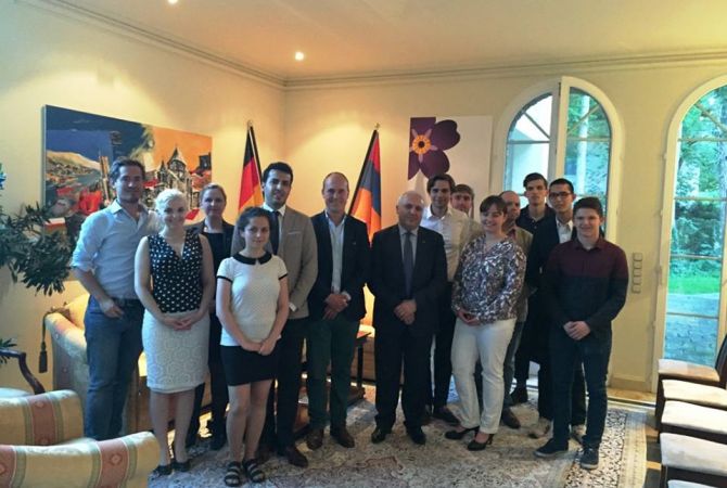 Посол Армении в Германии прочел лекцию членам общества Внешней политики Германии
