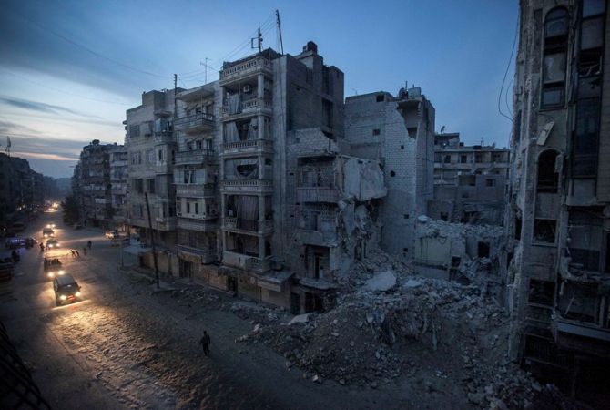 Armenian-populated Aleppo appears in darkness for several days 