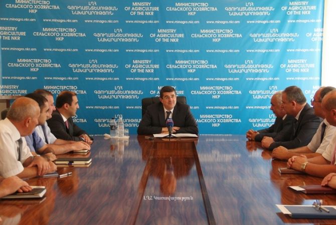 PM of NKR introduced the new Minister of Agriculture