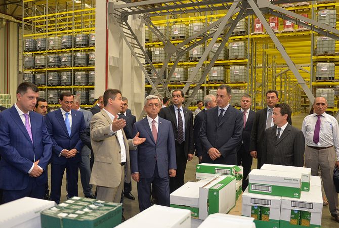 Logistic center with regional importance opened in Yerevan