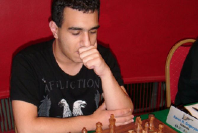 Armenia’s chess champion is leading player of Barcelona’s tournament