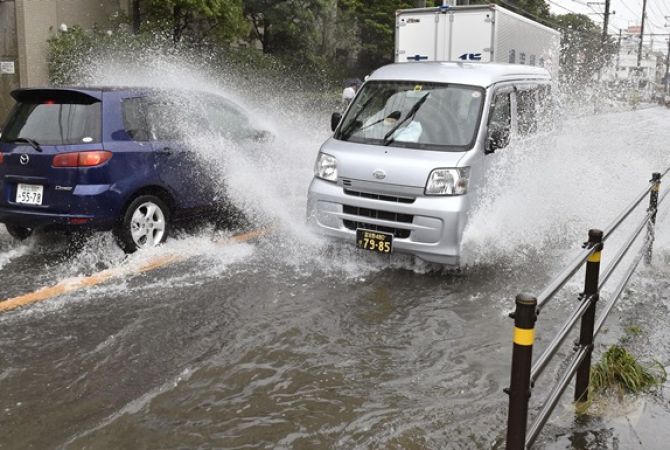 

В Японии эвакуируют 350 тысяч человек из-за тайфуна
