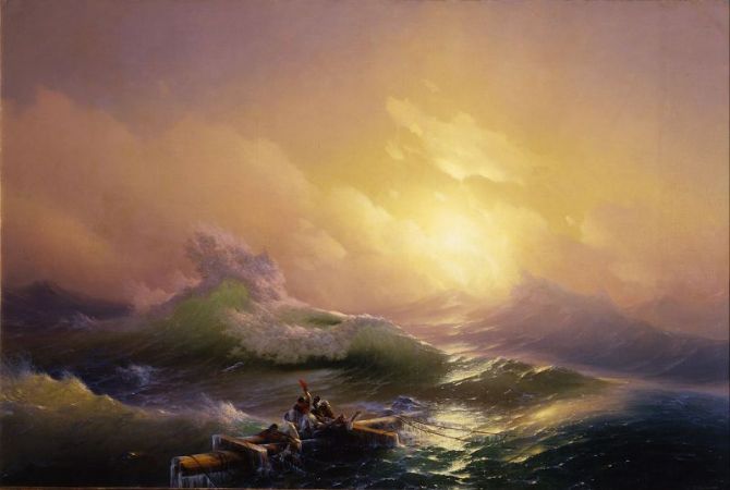Aivazovsky’s "Ninth Wave" included in list of 10 best marine paintings 