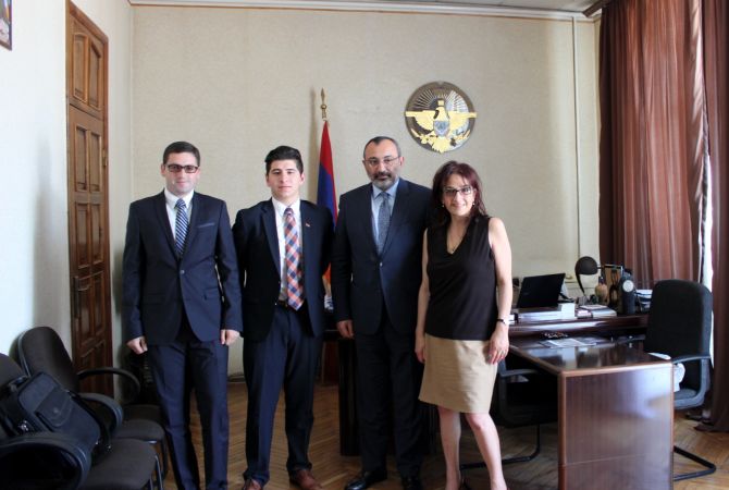  Карен Мирзоян принял делегацию Армянского Конгресса Америки 