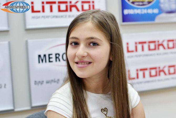 Armenian representative of New Wave Junior 2015 song contest highlights importance of good 
performance