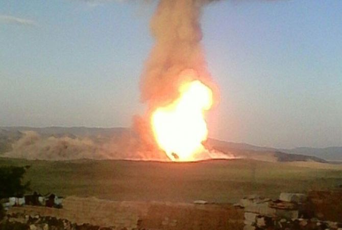 Turkey-Iran gas pipeline blown up in Turkey
