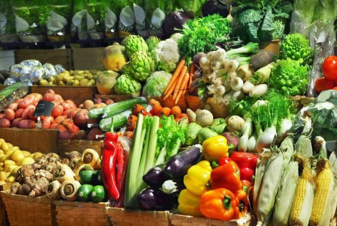 263,000 tons of vegetables and 161,000 tons of fruits produced in Armenia