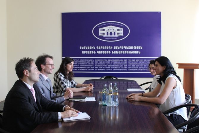 Karabakh Deputy FM discusses missing people issue with ICRC reps