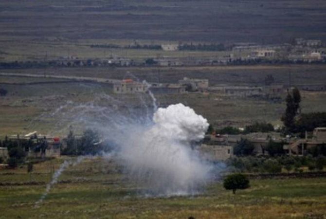 Israeli jet bombs Syrian village