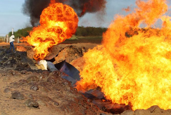 Baku-Tbilisi-Kars-Erzurum gas pipeline explosion in Turkey