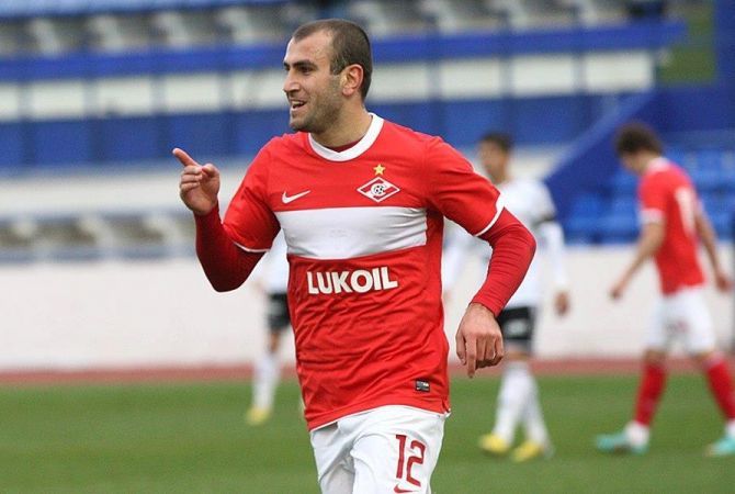 Yura Movsisyan promises to keep goal spirit in Russian Cup
