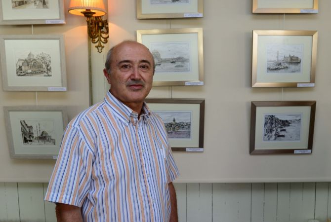 Քընալը կղզում Պոլսին նվիրված Լևոն Լաճիկյանի ցուցահանդեսը գրավել է նաև թուրք 
արվեստասերներին