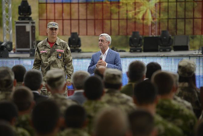 Serzh Sargsyan: There are many challenges in the modern world and it is possible to overcome 
them only with joint efforts