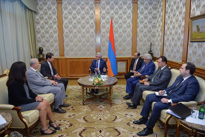 Президент Армении высоко отметил содействие Венецианской комиссии 