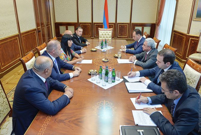 President starts meetings with political forces related to Constitutional Reforms