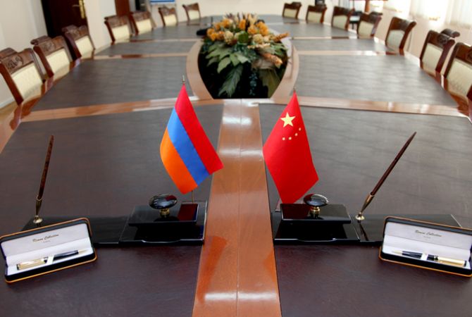 Armenia and China to sign agreement of establishing trade representations