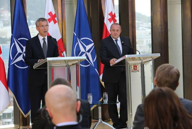 Генсек НАТО посоветовал Грузии продолжить диалог с Россией