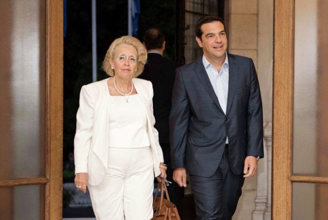 Vassiliki Thanou - first woman to head Greece Government