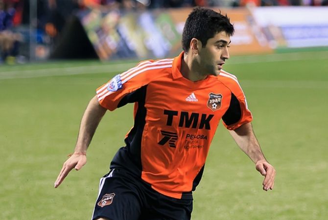Manucharyan scored goal and was substituted because of injury