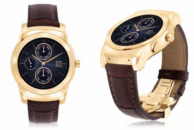 LG выпустит конкурента золотым Apple Watch Edition