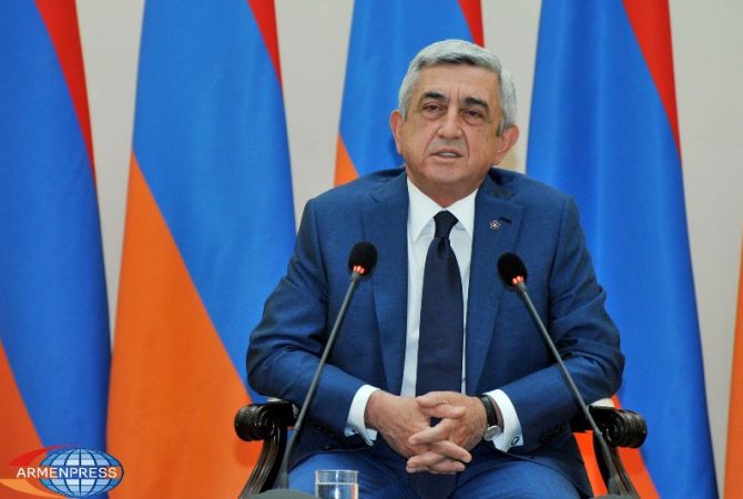 Serzh Sargsyan: Vahagn Hovnanian’s entire life is example of allotting all achievements to 
motherland