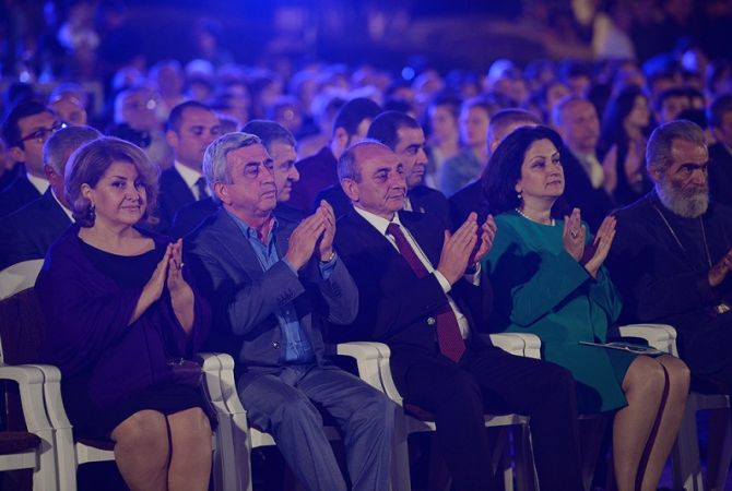 Armenia President attends events in Stepanakert dedicated to 24th anniversary of Karabakh 
Republic proclamation