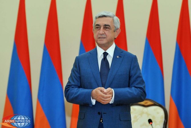 President Serzh Sargsyan’s congratulatory message on Nagorno Karabakh Independence Day
