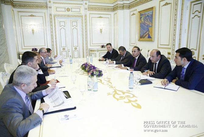 Economic development consultation headed by Prime Minister of Armenia 