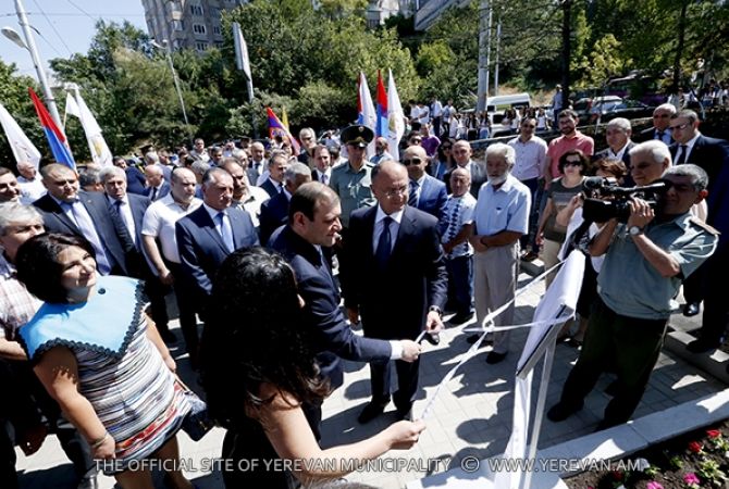 В Ереване открылся парк имени национального героя Армении Татула Крпеяна