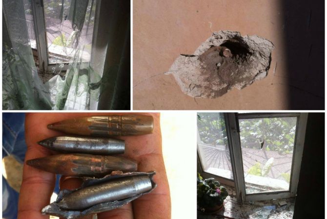 Baghanis community head posts photos testifying to Azerbaijani bombardment