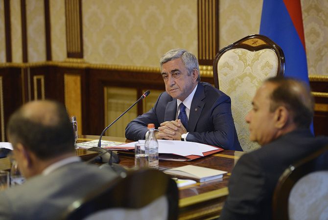 Armenia President convenes National Security Council session