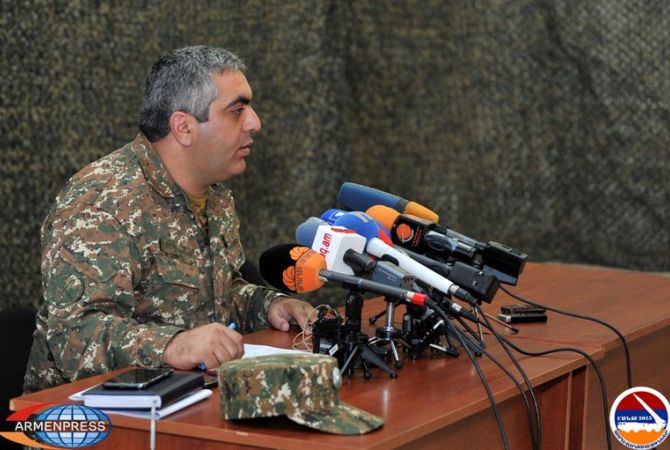 До сих пор ответы армянской стороны были только оборонительными и адекватными: 
пресс-секретарь МО Армении