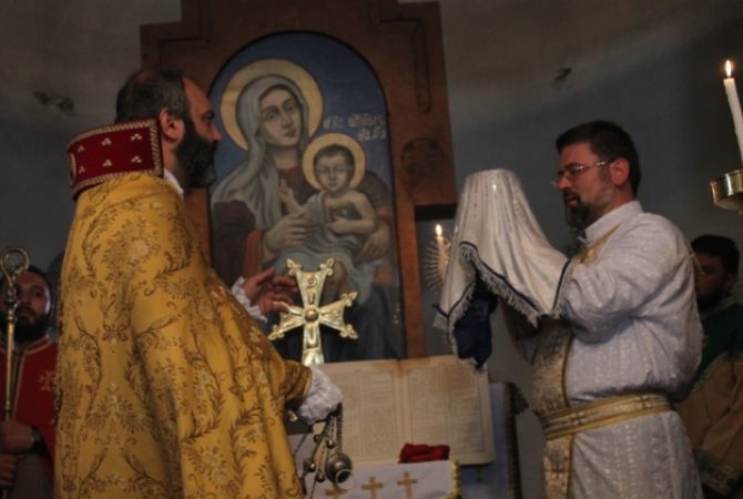  Епископ Баграт Галстанян официально принял руководство Тавушской епархией  