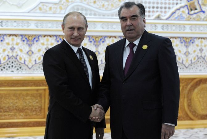  Путин приедет в Душанбе на саммит ОДКБ и проведет переговоры с президентом 
Таджикистана 