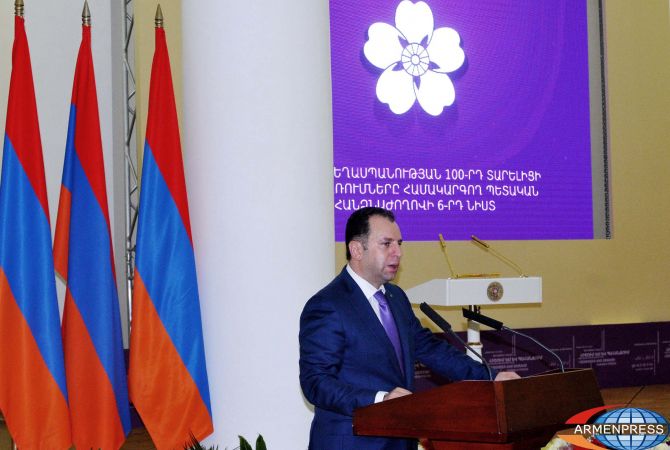  Армения  стремится проводить  с  Международной  ассоциацией геноцидологов 
регулярные форумы  в Ереване   