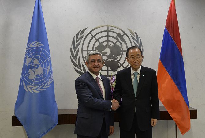  Генеральный секретарь ООН выразил обеспокоенность в связи напряженностью в зоне 
Карабахского конфликта  