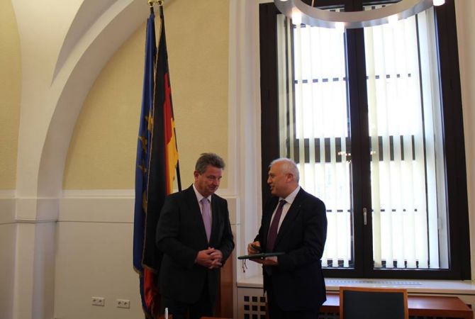 Ambassador of Armenia to Germany visits Saxony-Anhalt