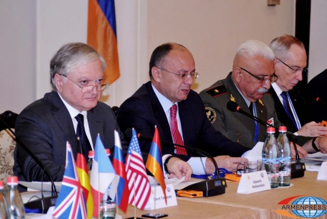 Edward Nalbandian: In case of Nagorno-Karabakh conflict agreed format is Co-chairmanship of 
OSCE Minsk Group