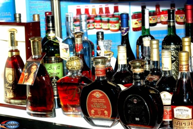 Production of vodka, cognac and beer reduced, wine and alcohol-free beverages increased