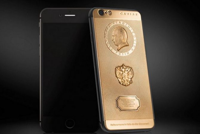 В честь дня рождения Путина сделали «президентский» iPhone 6s