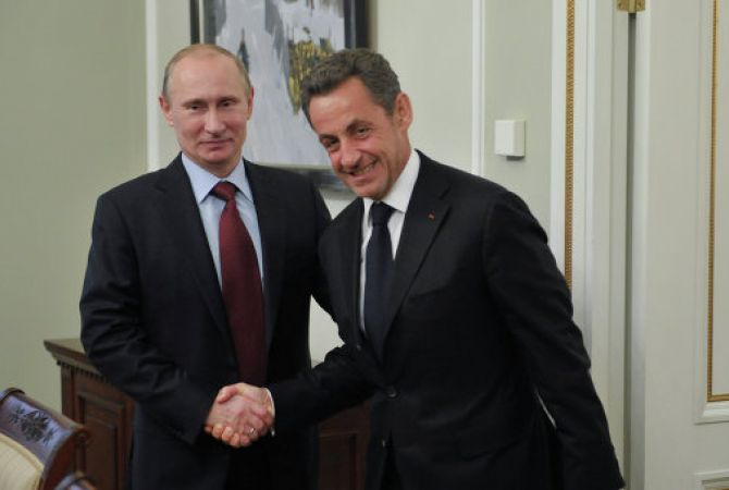 Vladimir Putin to meet Nicolas Sarkozy in Moscow