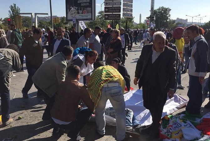 Взрывы в Анкаре: есть убитые  и раненые
