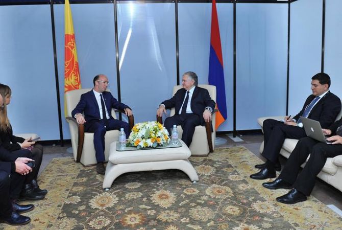 Эдвард Налбандян и Руди Демотт обсудили проблему урегулирования  карабахской  
проблемы