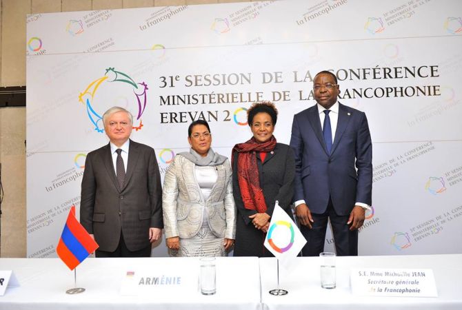 Michaëlle Jean speaks about Armenia’s exclusive role in Francophonie