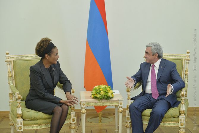  Армения верна своим обязательствам по продвижению ценностей, которые объединяют 
франкоязычную семью: президент 