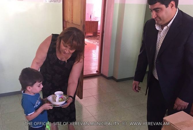  Делегация административного района Эребуни посетила Гадрутский район Нагорно-
Карабахской Республики 
